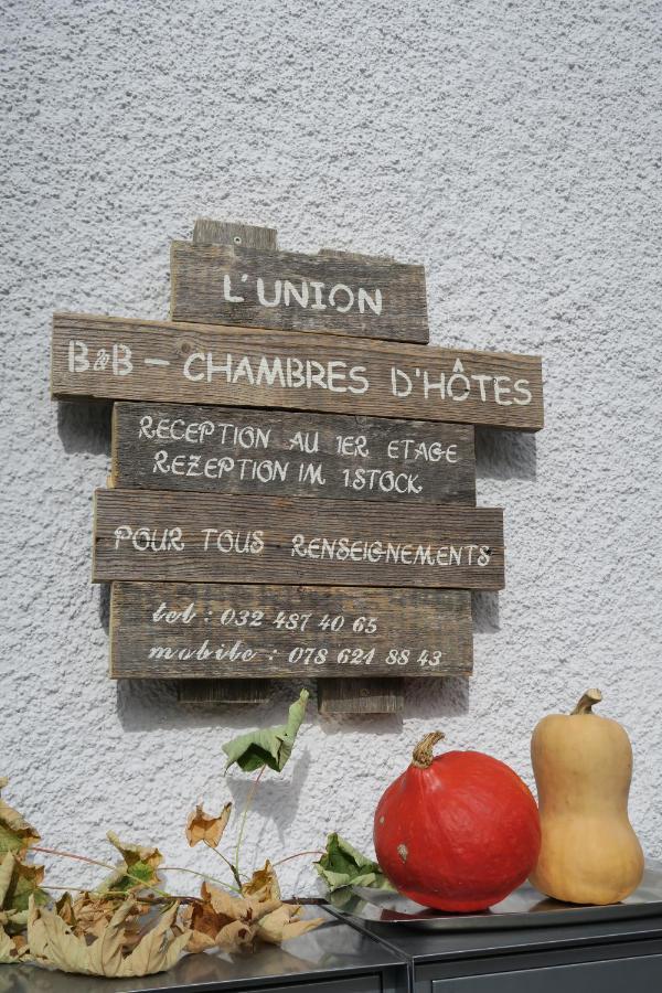 Tramelan L'Union B&B - Chambres D'Hotes מראה חיצוני תמונה